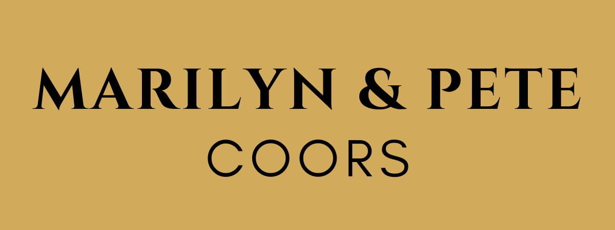 Marilyn & Pete Coors logo